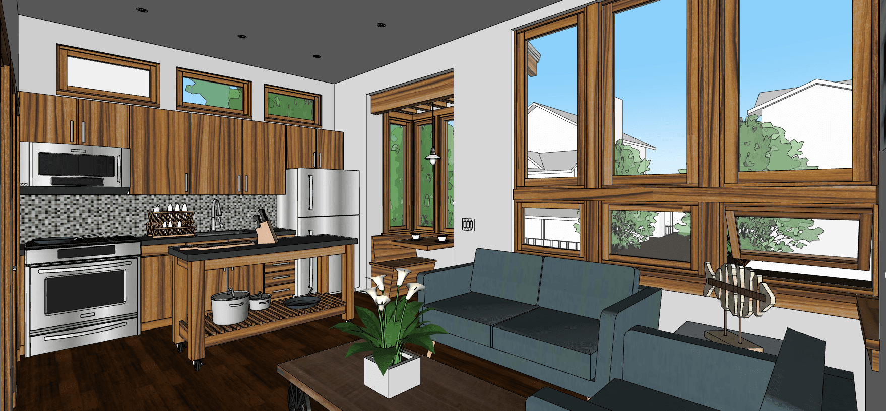 Source 3D model for Living room · 52 sec